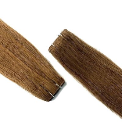 Haarlengte 20 inch Natuurlijke onzichtbare dubbel getrokken maagdelijke band in menselijk haar verlengstuk