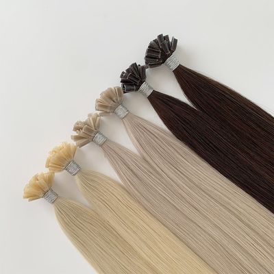 UT-23502 Muti-Color U/Nail Tip Mensenhaarverlengingen Geen verwarring Geen verwerping 1g/streng