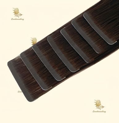 Slim Tape Russisch Remy Maagd Haar Hoge dichtheid Zachte en glanzende verlenging 100% menselijk haar