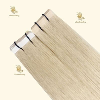 Braziliaanse haarbanden Leeftijd 3 maanden 12A Graad 100% Europees menselijk haar Blonde kleur