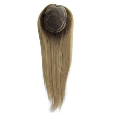 Remy Hair Grade Full Base Mono Lace Wig voor Europese vrouwen Highlight Color Topper