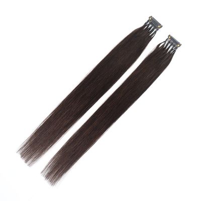 6D Russisch haar cuticule uitgelijnd 6D2 Haarverlengingen 25g/zak Pre-Bonded I-Tip Style