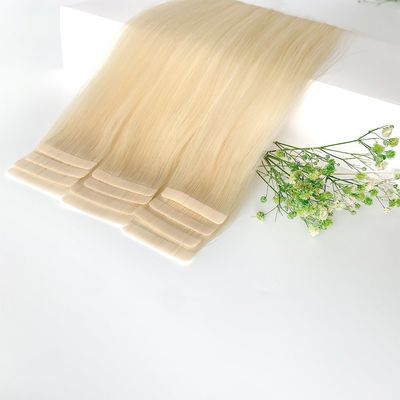 Mensenhaar voorgebonden stijl rauwe blonde kleur 100% Europese band in haarverlengingen