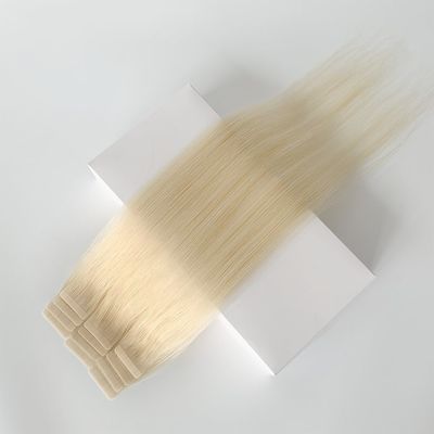 Mensenhaar voorgebonden stijl rauwe blonde kleur 100% Europese band in haarverlengingen