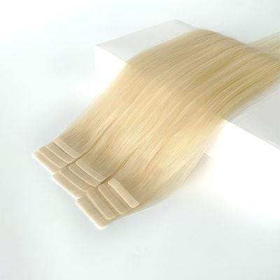 Mensenhaar voorgebonden stijl rauwe blonde kleur 100% Europese band in haarverlengingen