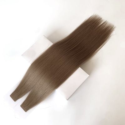 Aanpassing Salon Dubbel getrokken nagelhuid Aligned naadloze menselijke band haar extensies