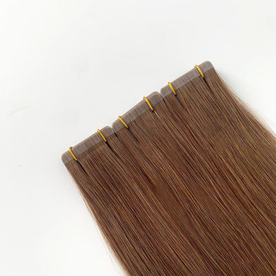 30 dagen retourbeleid Russisch menselijk haarband Haarverlenging Natuurlijke Remy Tape Ins
