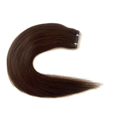 24 inch naadloze onzichtbare PU huid weft 100% menselijk haar verlengstuk voor salon en vrouwen