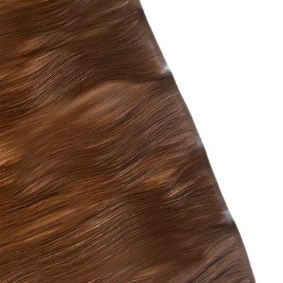 24 inch naadloze onzichtbare PU huid weft 100% menselijk haar verlengstuk voor salon en vrouwen
