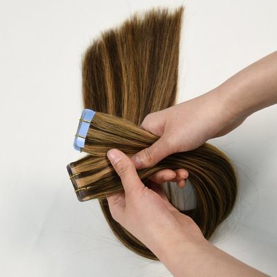 Geen verwerping Europese menselijke haarband in haarverlenging Remy haarband 200 verpakkingen/doos