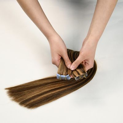 Geen verwerping Europese menselijke haarband in haarverlenging Remy haarband 200 verpakkingen/doos