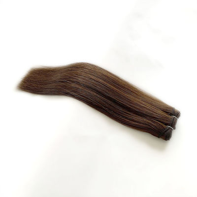 Dubbel getrokken kuticula Aligned Ombre Color Machine Weft Hair Extensions Mensenhaar 100g/pakket