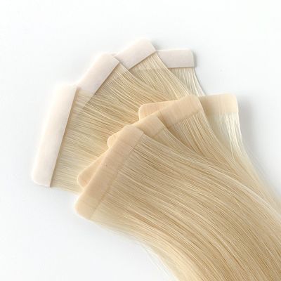 Dubbel getrokken Russisch menselijk haar Tape Hair Extension Natural Remy Easy Returns Terugbetalingen