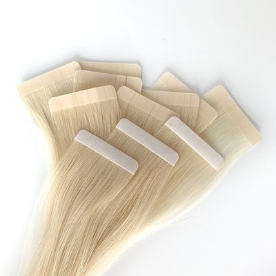 Dubbel getrokken Russisch menselijk haar Tape Hair Extension Natural Remy Easy Returns Terugbetalingen