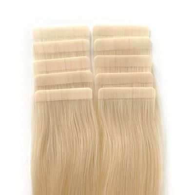 12A Grade Virgin 100% Mensenhaar Dubbelgetrokken Tape Haarverlengingen Tape Levensduur 3 Maand
