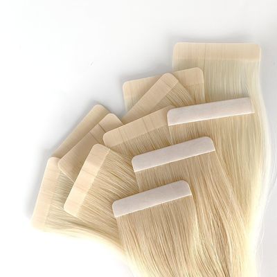 12A Grade Virgin 100% Mensenhaar Dubbelgetrokken Tape Haarverlengingen Tape Levensduur 3 Maand