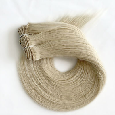 WT-23358 Dubbel getrokken machineweft voor menselijke Remy Virgin Cuticle Hair Extensions