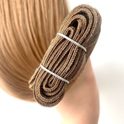 Machine Hair Weft Dubbel getrokken Russische Remy Virgin Hair Weft voor tangle-free haar