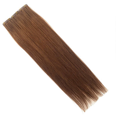 20 inch dubbel getrokken menselijk Russisch haar extensies Tape haar extensies Aanpassing