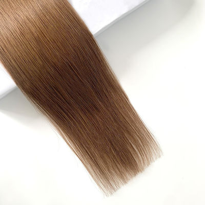 20 inch dubbel getrokken menselijk Russisch haar extensies Tape haar extensies Aanpassing