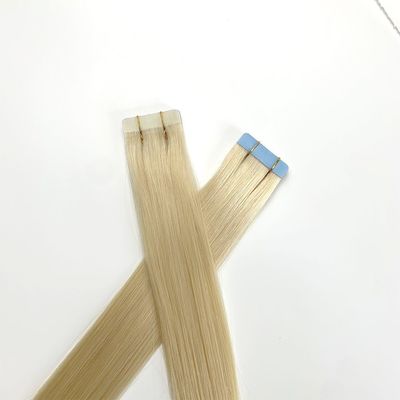 Europese dubbel getrokken Russisch menselijk haar Tape Hair Extension Dyeable Pre-Bonded Style