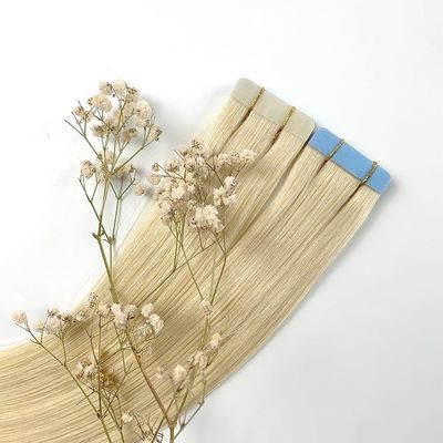 Europese dubbel getrokken Russisch menselijk haar Tape Hair Extension Dyeable Pre-Bonded Style