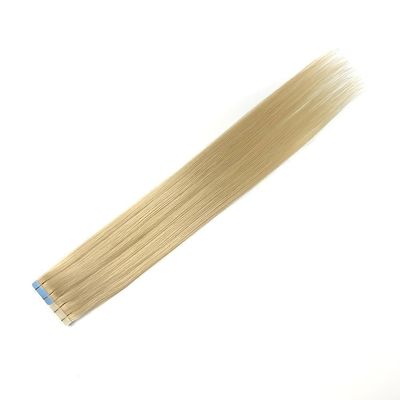 Europese dubbel getrokken Russisch menselijk haar Tape Hair Extension Dyeable Pre-Bonded Style