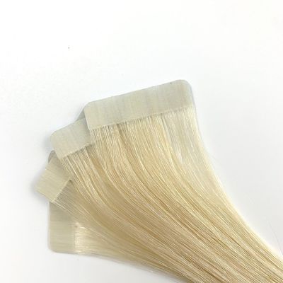 18 maanden Leven Raw Indian Wavy Human Hair Tape Ins Haarverlengingen met Duurzame Tapes