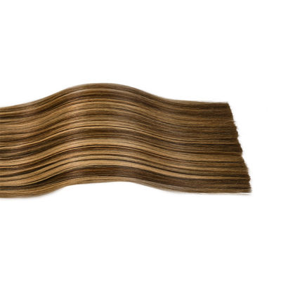 100% Remy dubbel getrokken nagelband in menselijke haarverlengstukken zonder verlies van Amerikaanse valuta