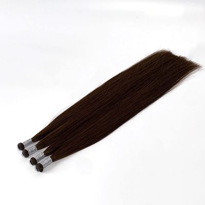 100% menselijke maagdelijke Remy cuticule gelijnd Russisch haarweefsel met Genius Cut technologie