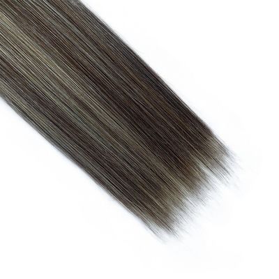 Straight Russian Thin Invisible Genius Weft Hair Extensions Dubbel getrokken menselijk haar