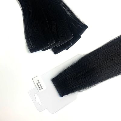 Dubbel getrokken ruw haar Injecteerde band in extensies Cuticule Aligned Invisible Tape Haar