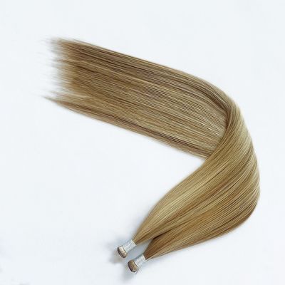 Straight Style Genius Cut Human Hair Skin Weft Tape Extensions met lijm en lijm