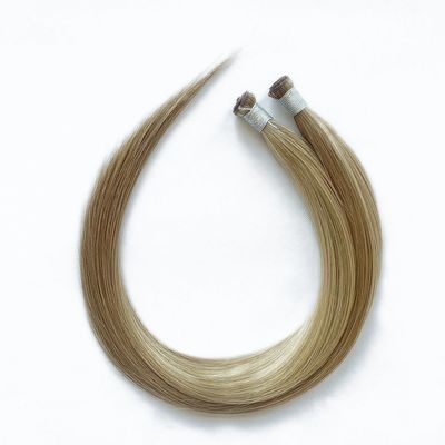 Straight Style Genius Cut Human Hair Skin Weft Tape Extensions met lijm en lijm