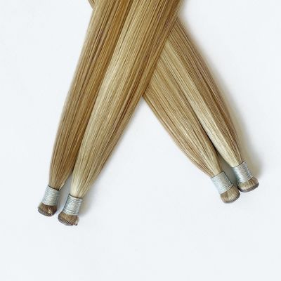 Straight Style Genius Cut Human Hair Skin Weft Tape Extensions met lijm en lijm