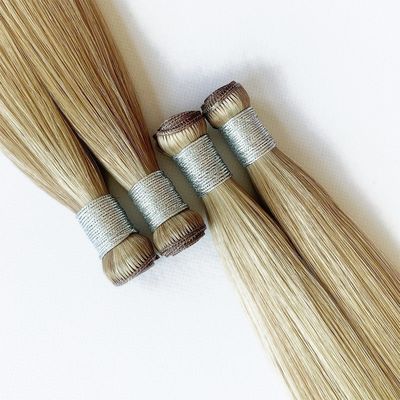 Remy Hair Genius Weft Hair Extensions Onzichtbare Single Weft Dubbele getekende aangepaste kleuren
