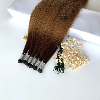 Genius Weft 100 g menselijk haar cuticule uitgerekend haar dubbel getrokken geschatte levertijd