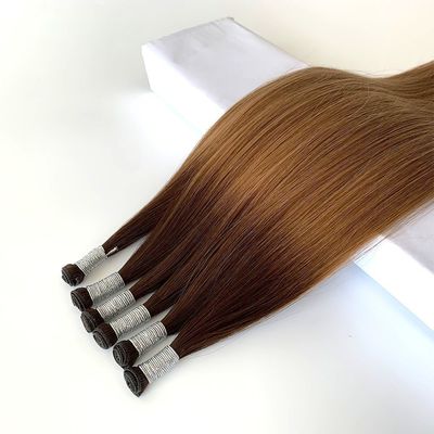 Dubbel getrokken Vietnamees menselijk haar genieus weft top super luxe rechte extensies