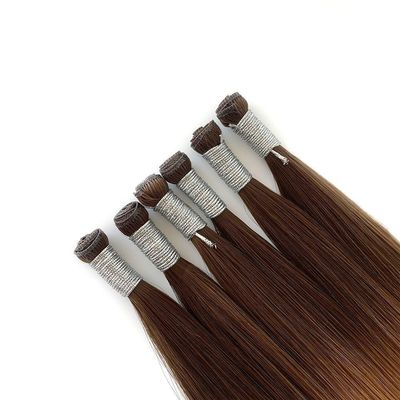 Dubbel getrokken Genius Weft haarverlengsels 100g/pakket Verzending met FedEx/DHL/Aramex/TNT