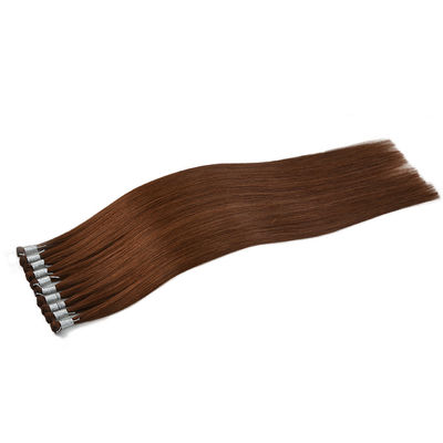 Europese 100% natuurlijke haarweef extensies handgebonden onzichtbare dubbel uitgelijnd genie