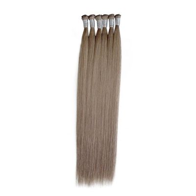 Europese 100% natuurlijke haarweef extensies handgebonden onzichtbare dubbel uitgelijnd genie