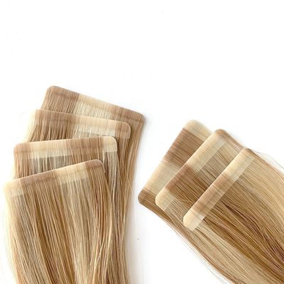 Muti-Color naadloos Remy Virgin Human Hair Ultra Slim Tape in Hair Extensions US Tape
