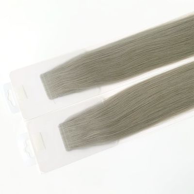 Aanvankelijke betaling rechtstreeks 100% menselijk Remy maagdelijk haar Kleur dun PU naadloos bandhaar