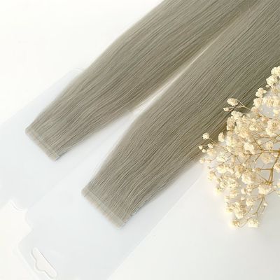 Aanvankelijke betaling rechtstreeks 100% menselijk Remy maagdelijk haar Kleur dun PU naadloos bandhaar