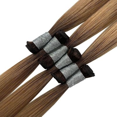 100 g/verpakking Braziliaans haar platte weefsel dubbel getrokken kuticula intacte menselijke haarverlengingen