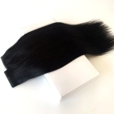 Haarkwaliteit Remy haar Europees PU huidweefsel Mensenhaarverlengingen Dubbel getrokken PW-24268