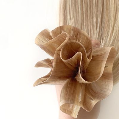 Persoonlijke kleur naadloze PU huid weefsel menselijke haarverlenging voor vrouwen en salon standaarden