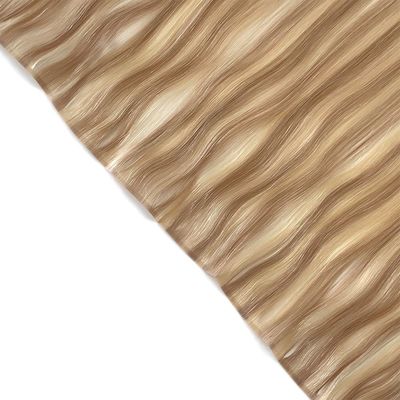 Remy Hair Dyeable PU Skin Weft /Tape Weft Extension met Highlight Tape in haarverlengingen