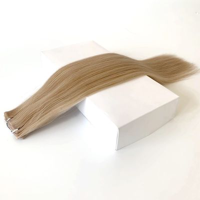 Remy Hair Dyeable PU Skin Weft /Tape Weft Extension met Highlight Tape in haarverlengingen