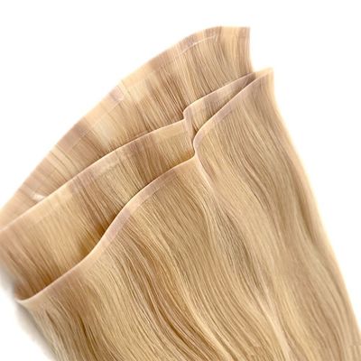 Remy Hair Dyeable PU Skin Weft /Tape Weft Extension met Highlight Tape in haarverlengingen